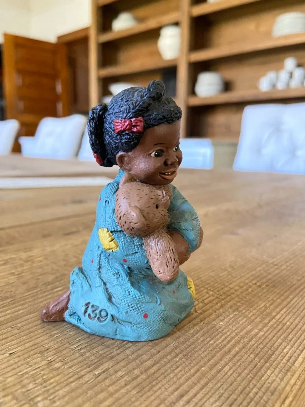 Martha Holcombe Prissy Bear Figurine, All God’s Children Collection